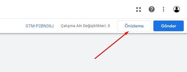 Google Tag Manager: Önizleme