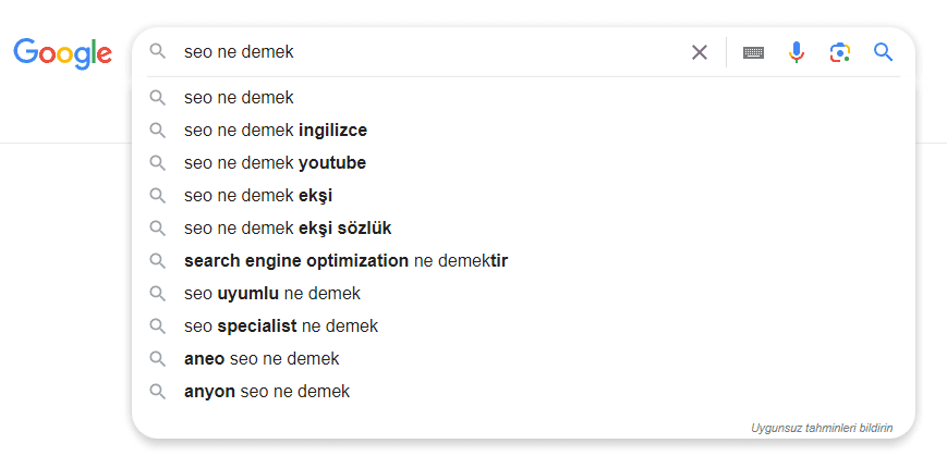 Google'de insanlar en çok ne arıyor?