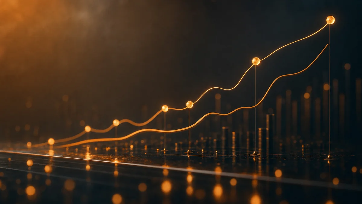 SEO performansının ölçümü ve raporlanmasını temsil eden görsel