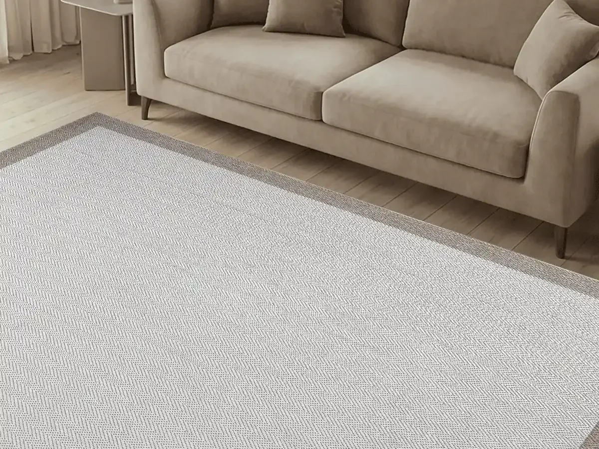 Binbirdesen Halı sisal görünümlü bej salon halısı oturma odasında